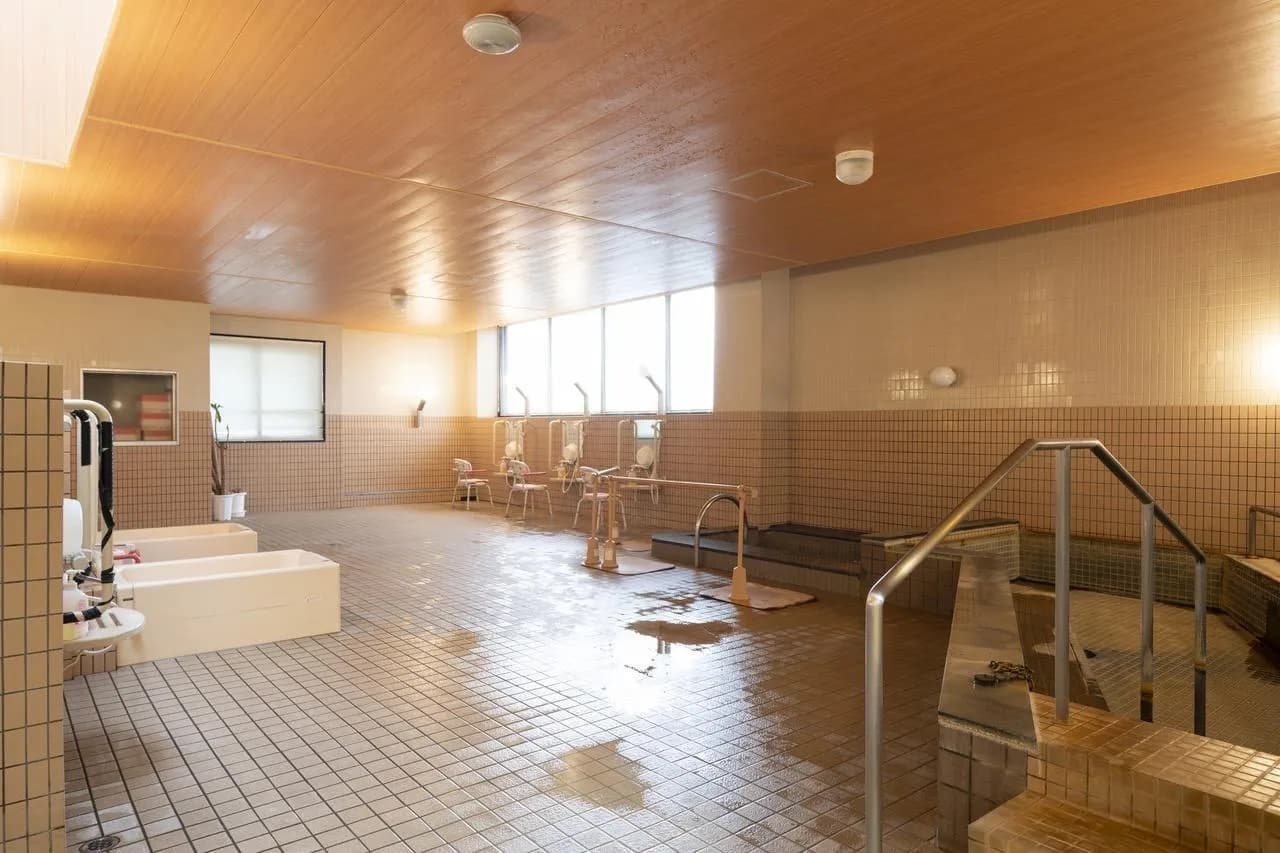 天然温泉の入浴施設