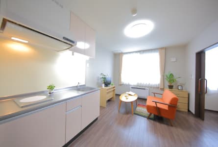 最大2LDKの広い間取り