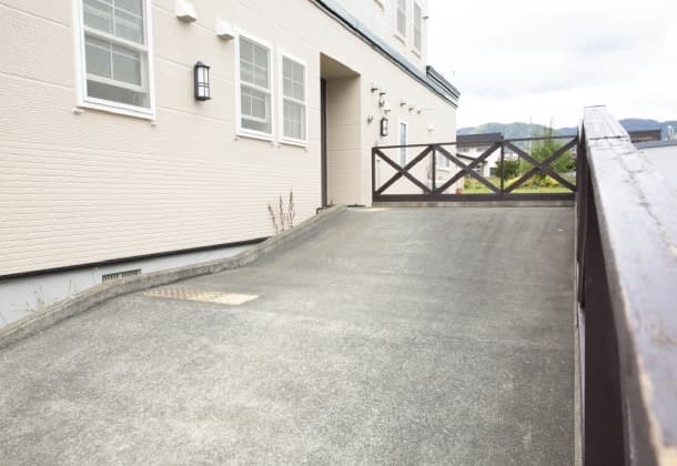 車いすで動きやすいつくり