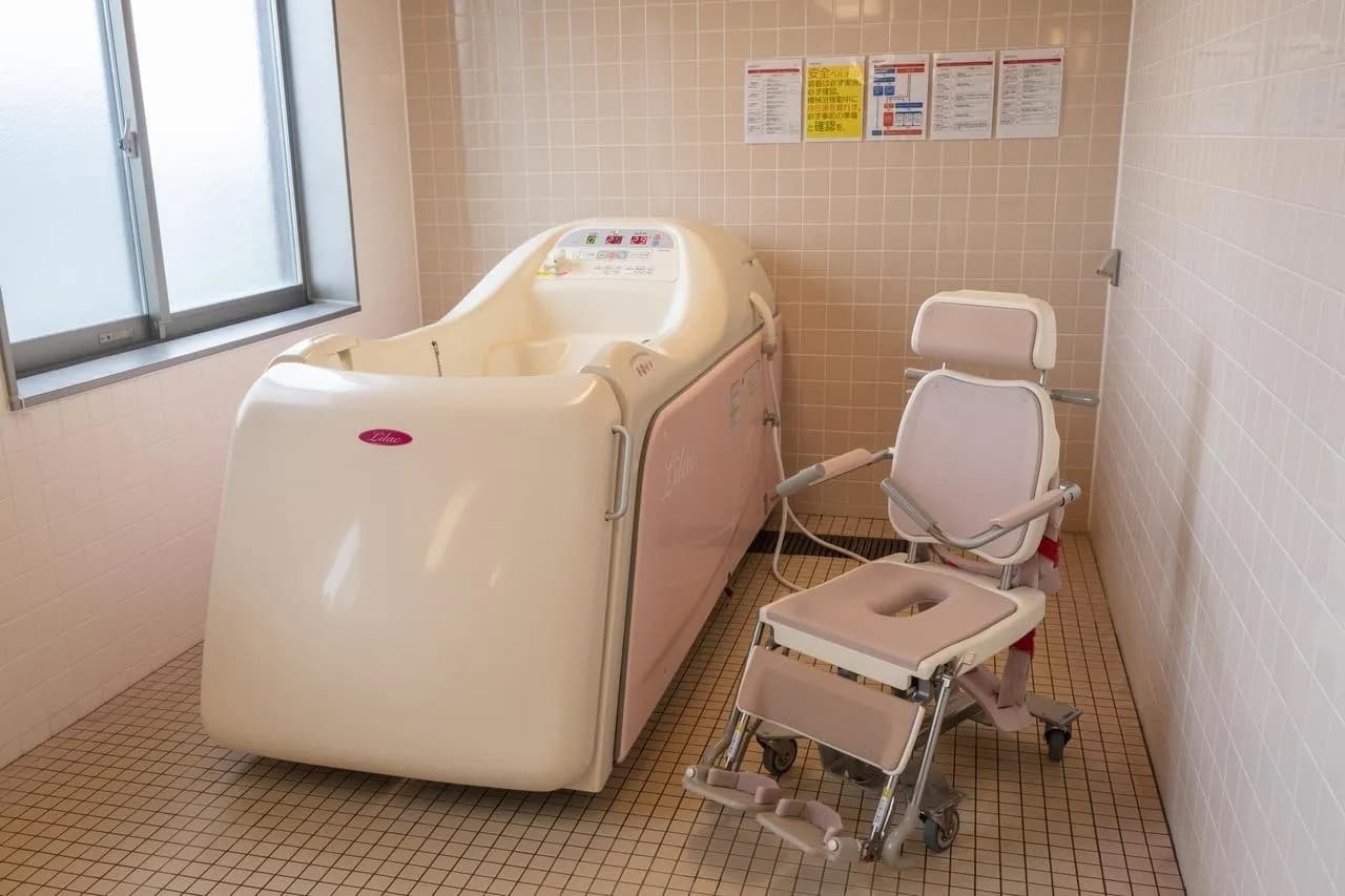個浴室と機械浴室