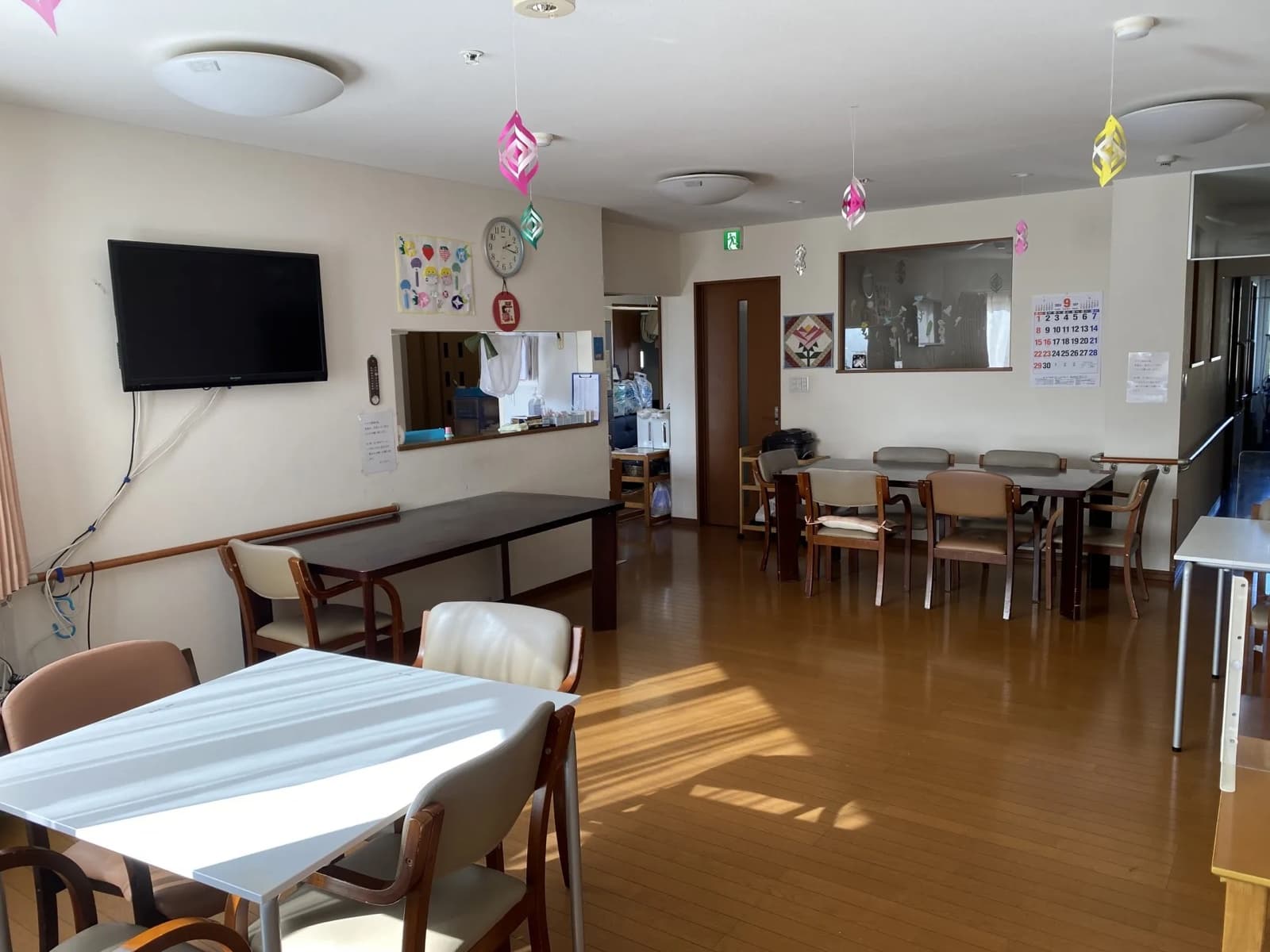 小さなホームの目配り